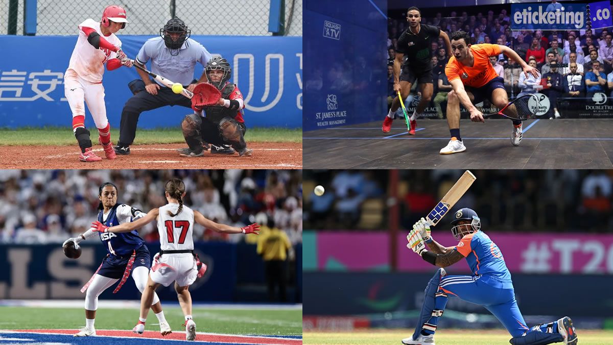 Olympic 2028 Tickets: The new sports at the LA 28 Olympic Games