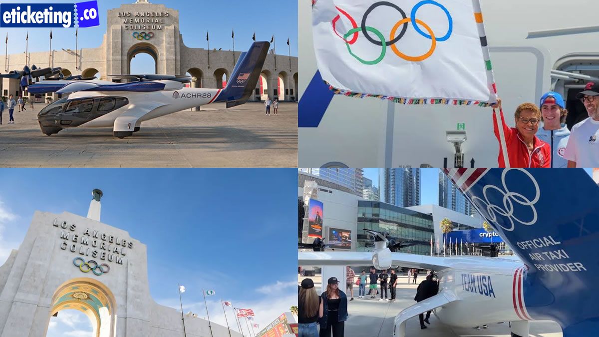Los Angeles Olympic Tickets: Air taxis could take flight over Los Angeles in 2028 for the Olympics