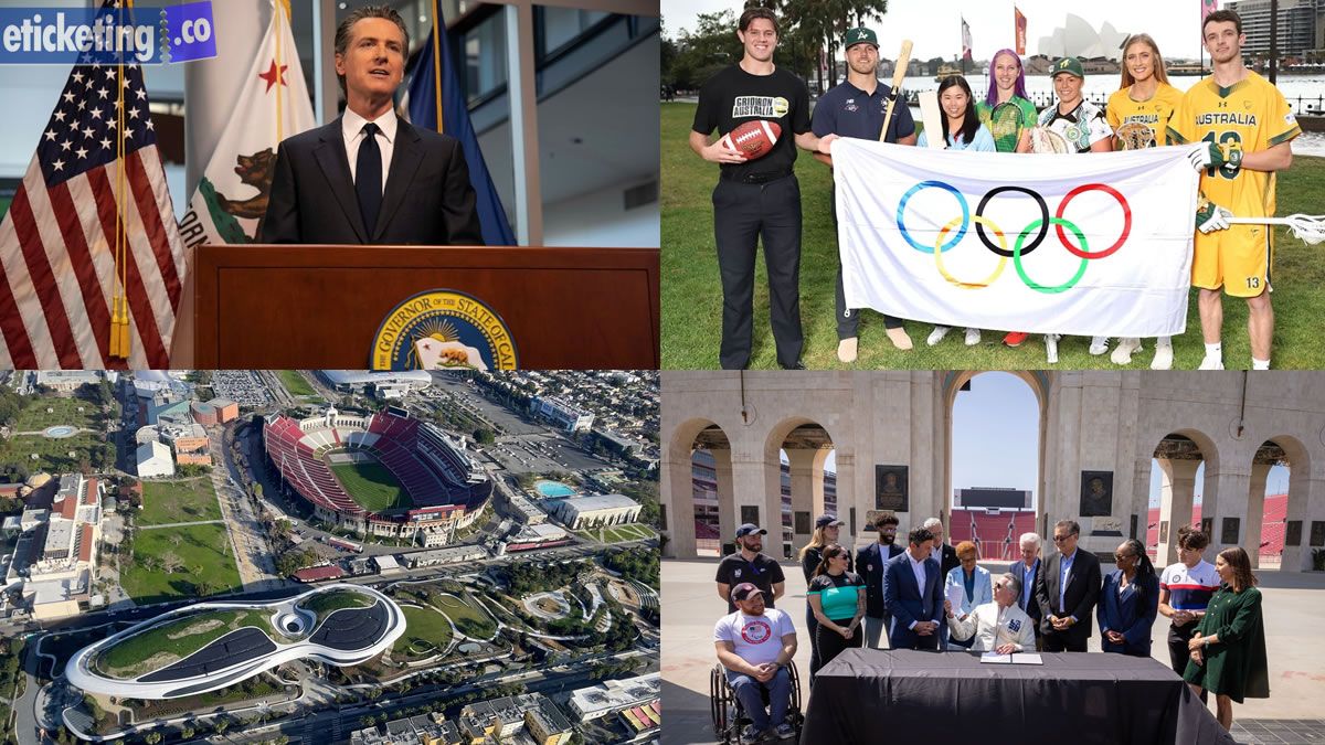 LA28 Tickets: Newsom signs Bills Providing $7 Million for Olympic 2028 Preparations