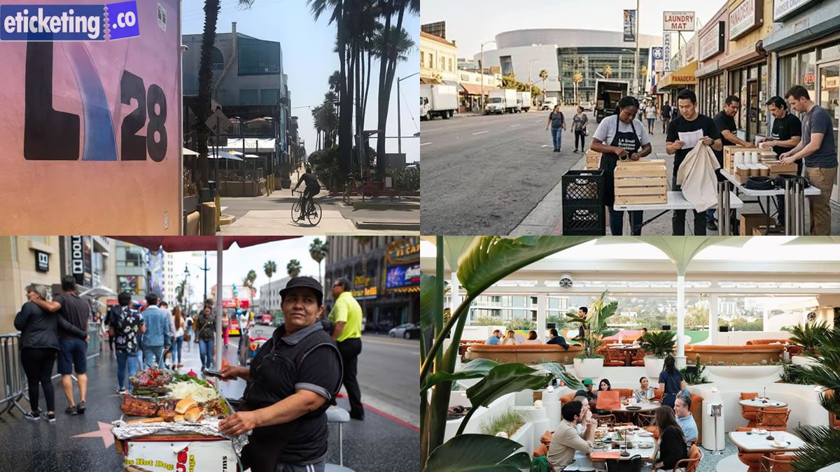 Los Angeles Olympic Tickets: LA 28 Seeks to Showcase Local and Small Food Businesses