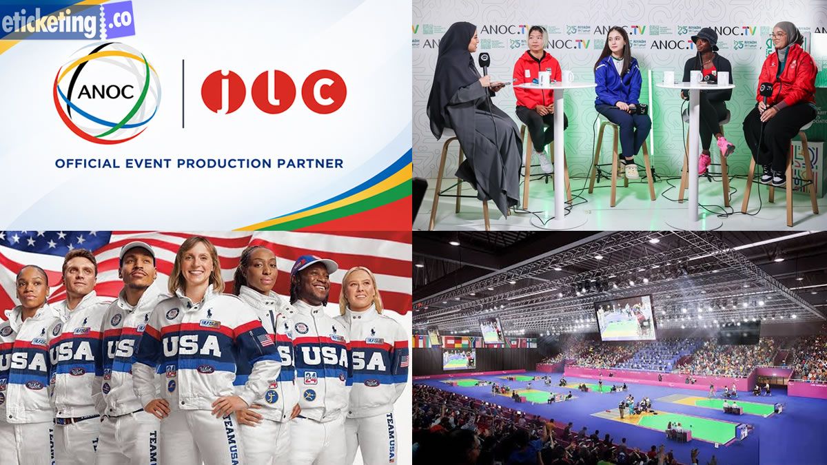 Olympic Tickets: ANOC and Joe Lewis Company join forces ahead of LA28