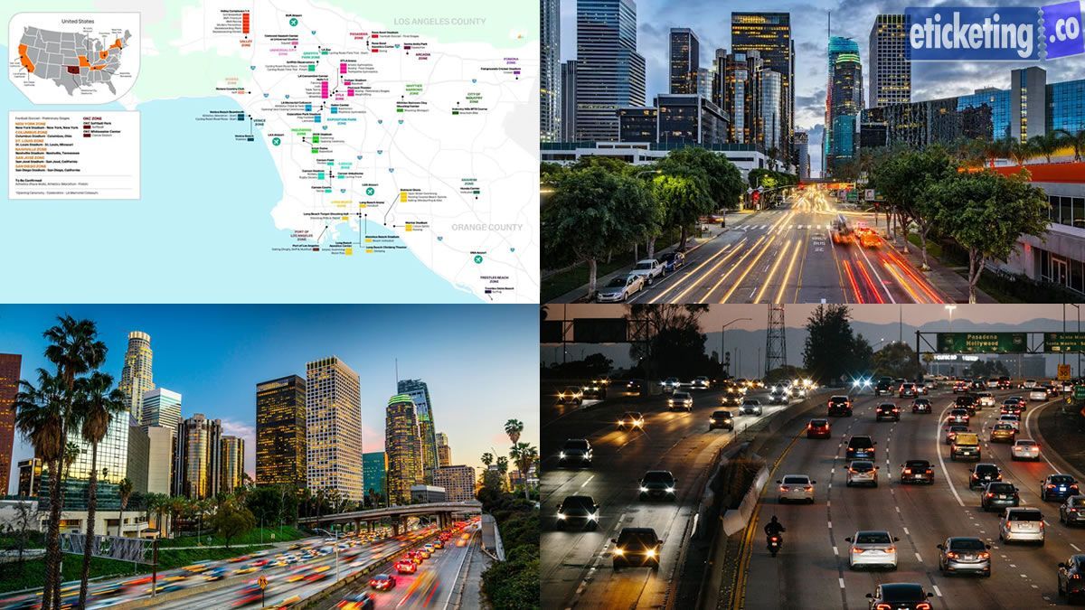 Olympic Tickets: Exclusive roadway network being designed for Los Angeles Olympic 2028