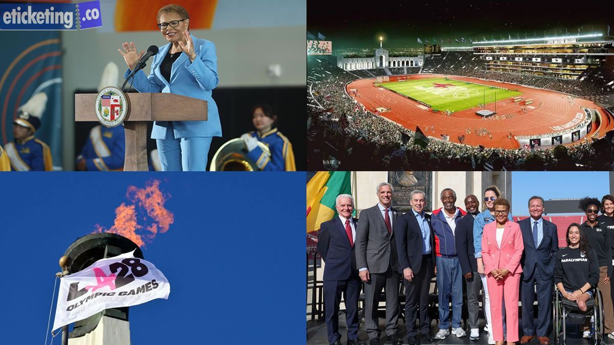 Olympic Tickets: Mayor Bass launches RELAY28 ahead of LA 2028