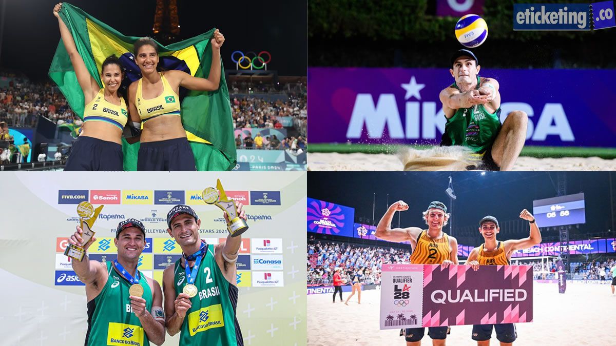 Olympic Tickets: Two Brazilian Pairs Earn Spots at the Los Angeles Olympic 2028