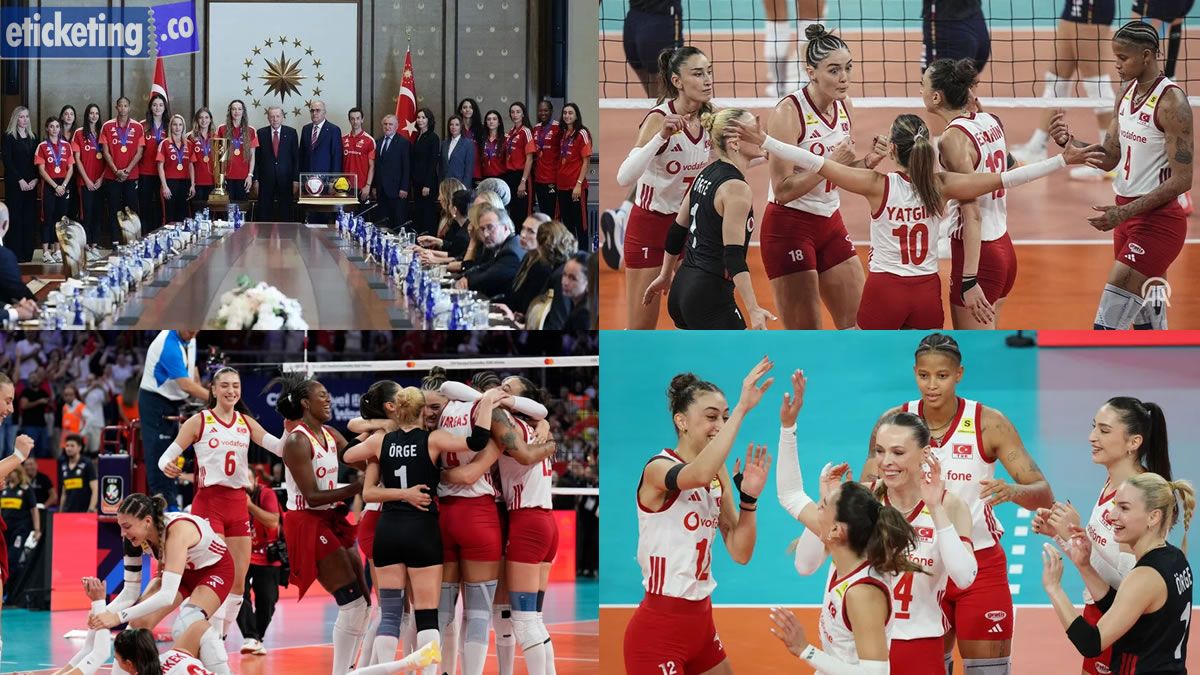 Olympic Volleyball Tickets: Erdogan Hails Volleyball Champions Eyes Olympic 2028 Gold