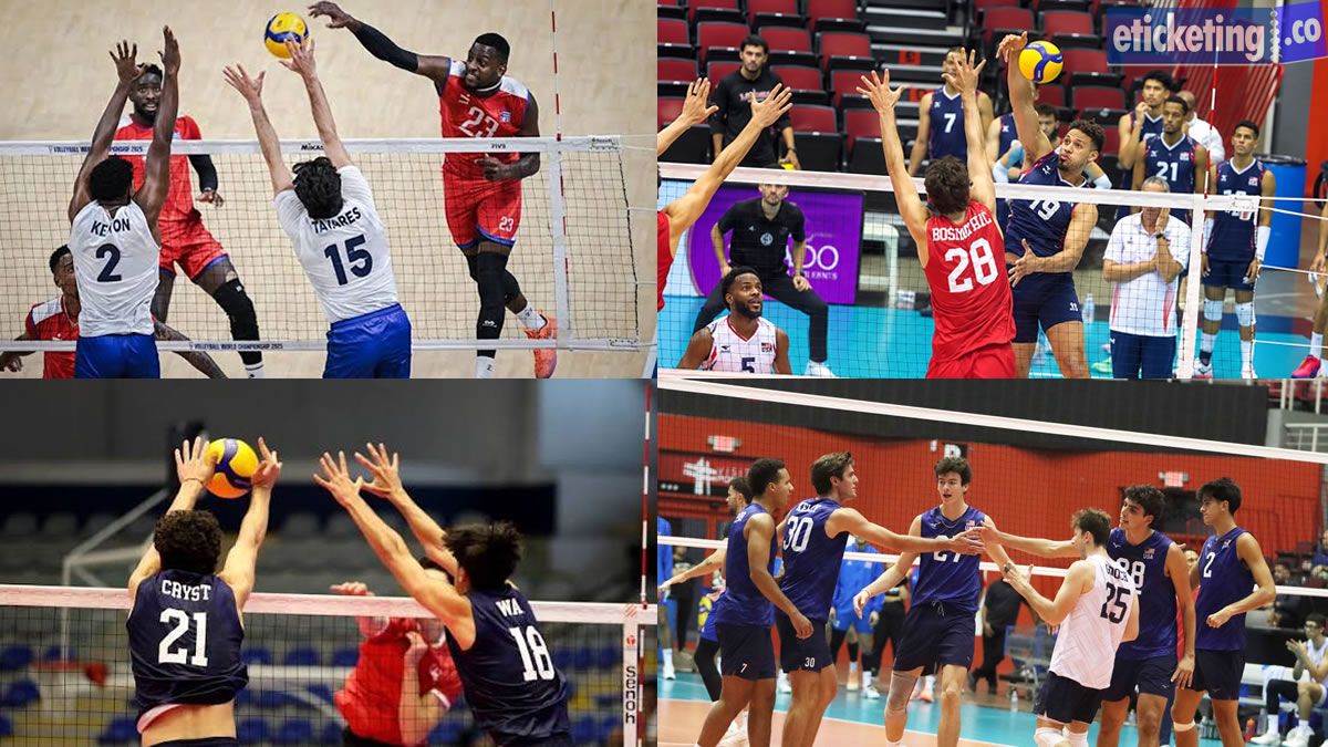 Olympic Volleyball Tickets: NORCECA Men Volleyball Race for LA 2028 Olympic Berths