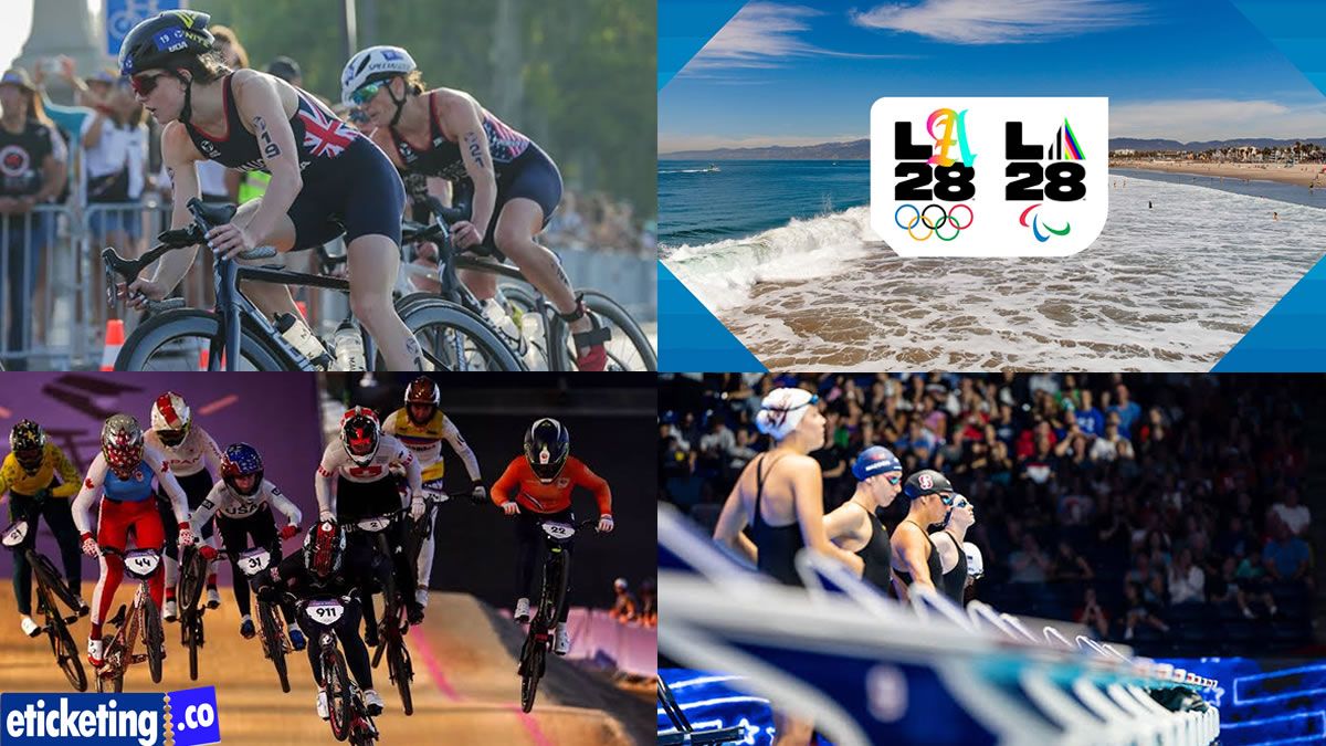 Olympic Tickets: Triathlon courses, maps detailed for LA 2028 Olympics, Paralympics
