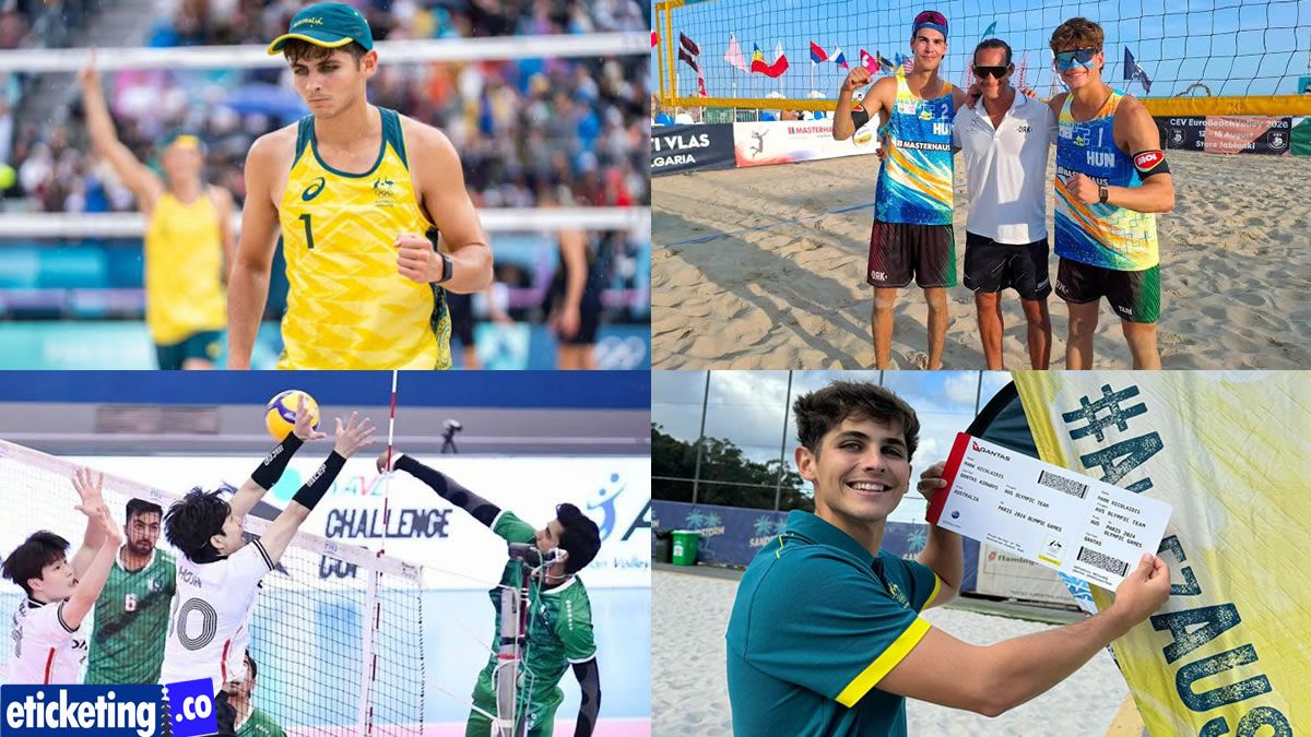 Olympic Volleyball Tickets: Mark Nicolaidis helps secure Olympic spots for Australia in Beach Volleyball