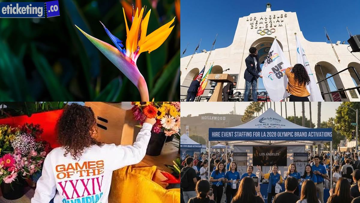 Summer Games 2028 Tickets: Vibrant Superbloom Designs Transform LA28 Brand