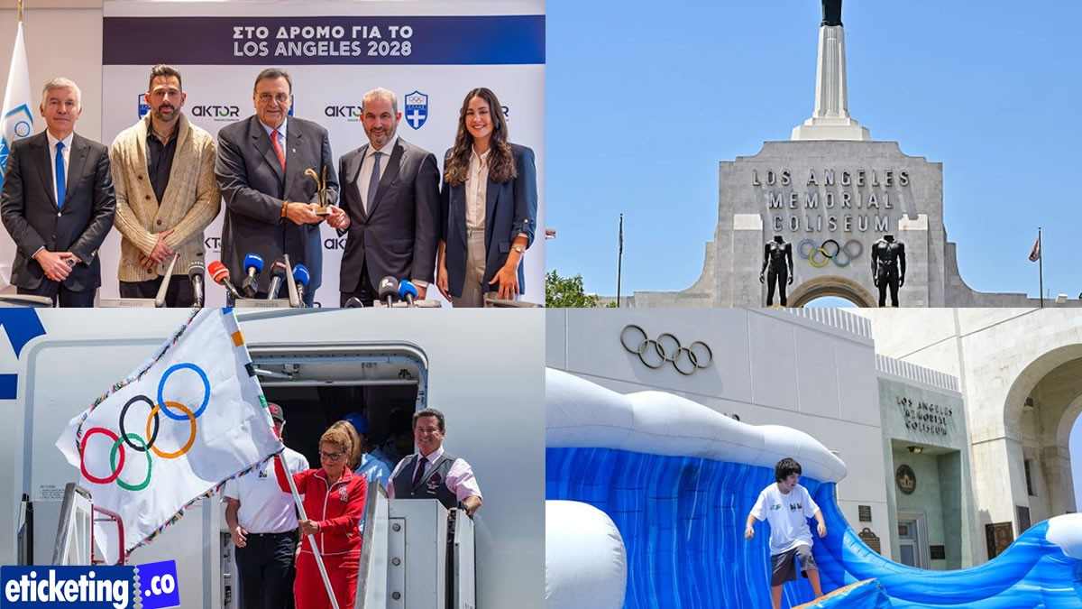 Los Angeles Olympic Tickets: Uniting Greek Diaspora to Support Athletes at LA 2028