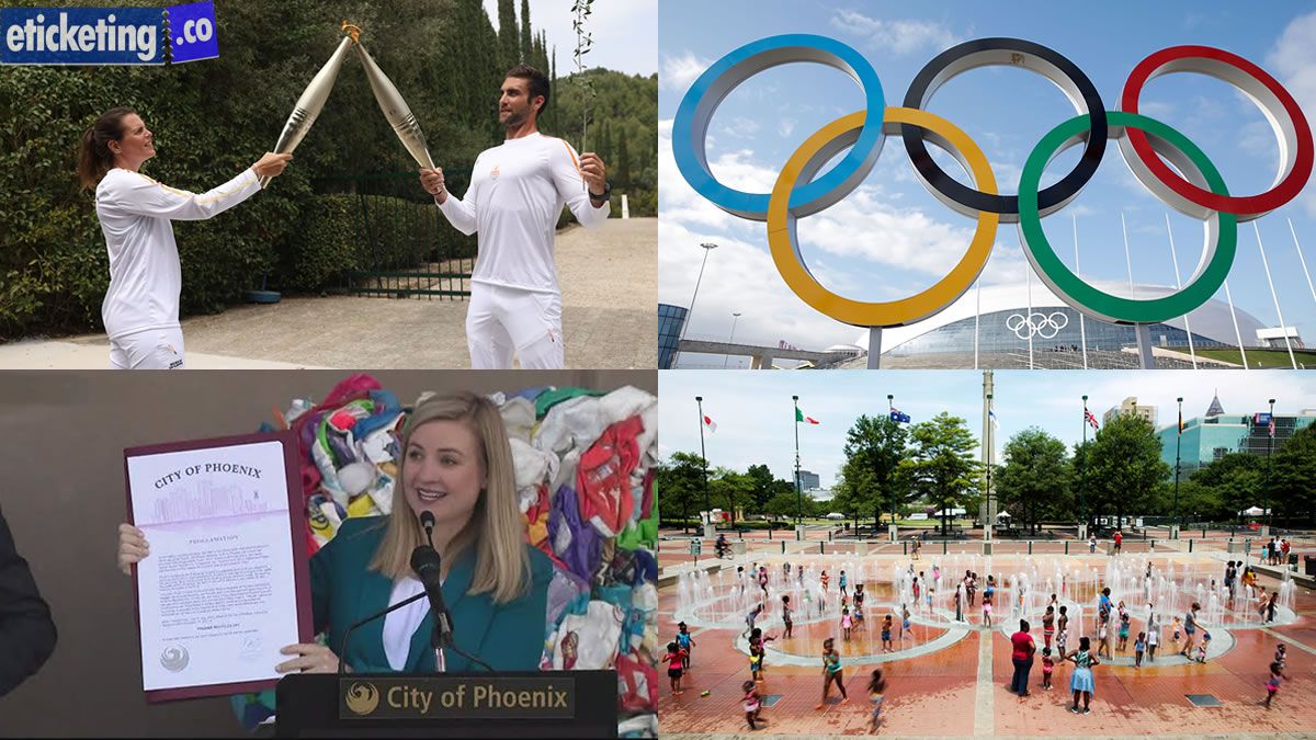Olympic Athletics Tickets: Phoenix takes first step on Olympics torch’s route
